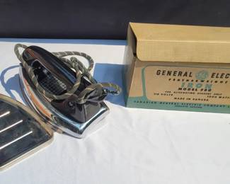 Vintage General Electric Iron with Box