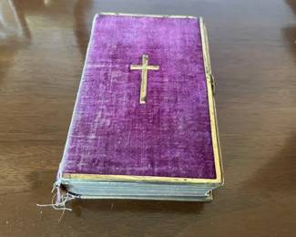Antique 1870 Small Bible