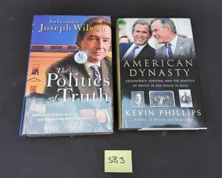 a2 Signed Books By Kevin Phillips And Joseph Wilson