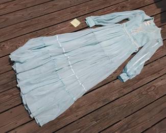 Vintage Baby Blue Gunne Sax Dress