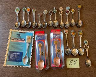 Lot Of Collectible Spoons