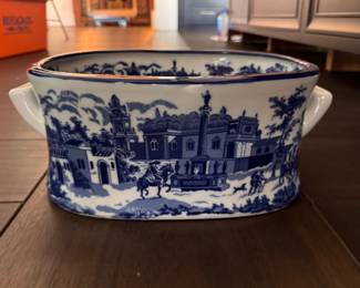 Chinoiserie Cachepot - 3 Available. Each Measures 14" W x 9" D x 6" H. Photo 2 of 3. 