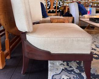 Lounge Chair In The Style of Christian Liaigre - 4 Available. Each Measures 31" W x 30" D with 16"  Seat Height. Photo 2 of 3. 