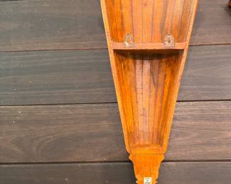 Taiwanese Wall Sconces. Each Measures 25" H x 12" W at Widest. Photo 2 of 2.