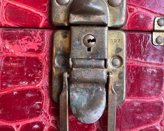 Vintage Croc Luggage Set. Photo 3 of 4. 