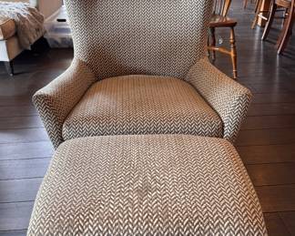Contemporary Wing Back Chair - 8 Available. Photo 3 of 5. 
