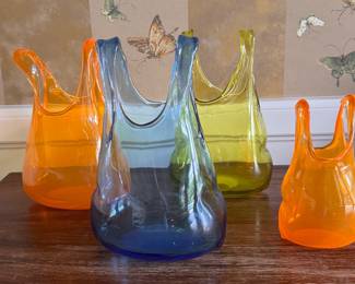 Déballe ton Sac Hand-Blown Glass Bags by Anne Donzé. Photo 1 of 2. 