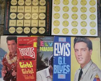 a7 Vintage Elvis Presley Vinyl Record Collection RCA Victor Gold Award Hits and Classic Albums
