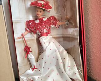 b Sealed Vintage Soda Fountain Sweetheart Barbie Doll with CocaCola by Mattel w Original Box