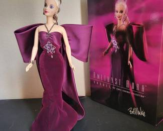 b Limited Edition Barbie Doll Amethyst Aura by Bob Mackie w Original Box