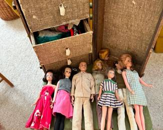 Vintage Barbie dolls