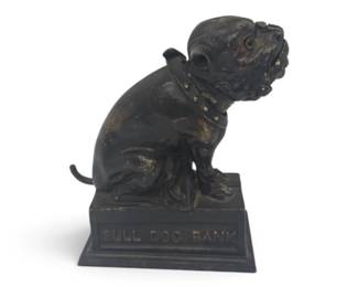 Bulldog Cast Iron Bank