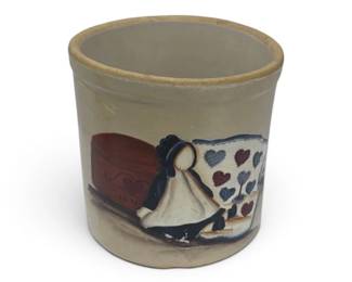 Robinson Ransbottom Painted Crock