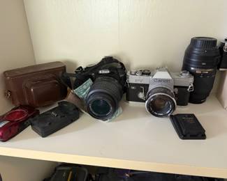 Vintage  cameras