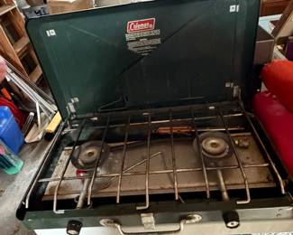 Coleman camping cook stove