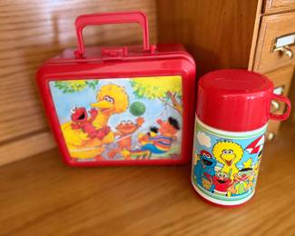 Big Bird lunch box & thermos