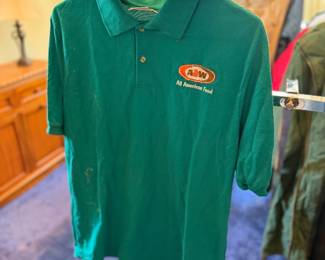 A&W shirt & hat