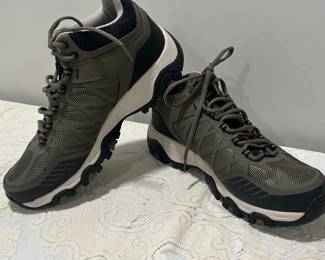 Men's Sketchers, olive green, Size 11, was $30, NOW $20