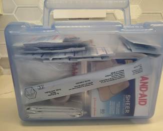 Firat aid kit, was $12, NOW $6
