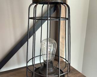 Lantern metal, 14"H, $14