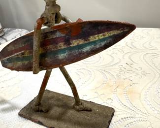 Cool Metal Surf Dude,  10"H,   $14