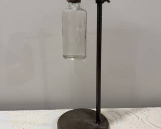 Flower Clipping Bottle on Stand, 13",   $10