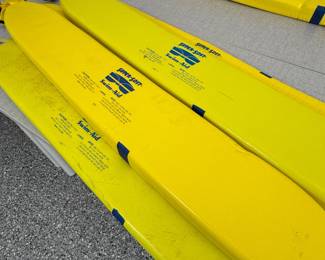Four (4) L Yellow Swim Aids,   $20 each