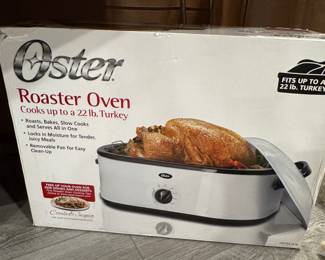 Oster 22lb Roaster Oven,   $55