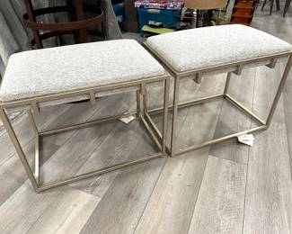 Brand NEW Uttermost Edie benches, 2 available, 24" x 16"D x 19"H,  $275 each