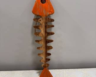 Fish Skeleton,  16',   $6