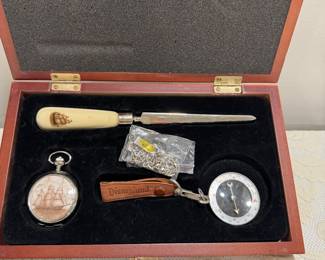Disneyland Set; Compass, Pocket watch and Letter Opener,   $24