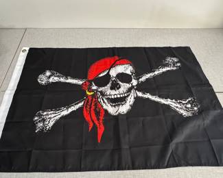 Arrrrh !!  Pirate Flag,  37x25,   $14
