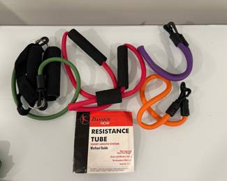 Reistance tubes, was $8, NOW $6