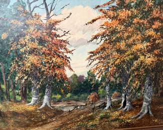 Clyde Gray original oil