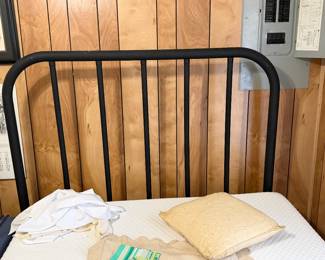 iron bed frame