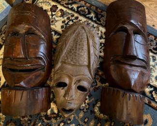 wood masks