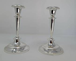 Steling Candlesticks