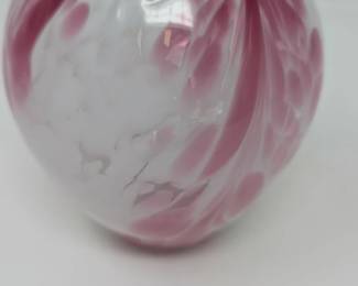 art glass vase