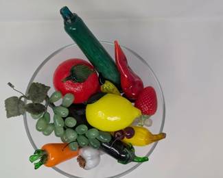 Glass fruit