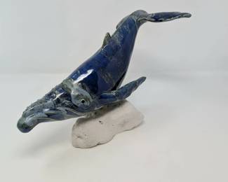 Pottery dophin