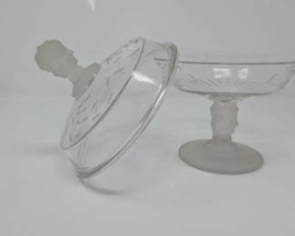Lalique covered container