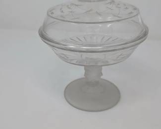 Lalique covered dish