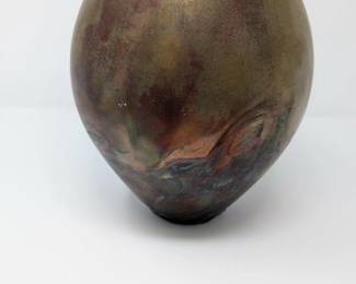 Tony Evans Raku vase