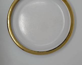 Gold rimmed bowl