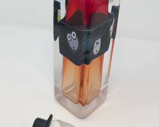 Quirky italian glass decanter