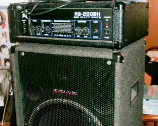 PEAVEY SUPREME AMP KUSTOM AMP SPEAKERS