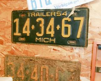 LICENSE PLATES