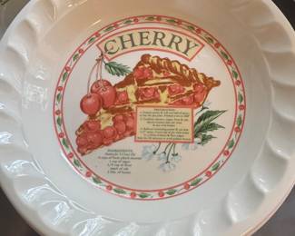 Cherry Pie Plate