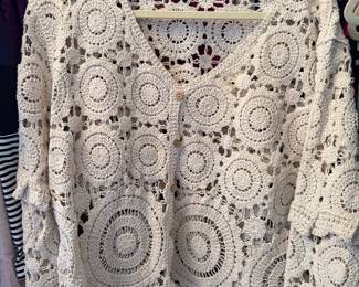 Ladies Crochet Cardigan 