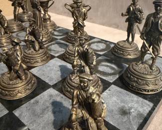Marble and Brass